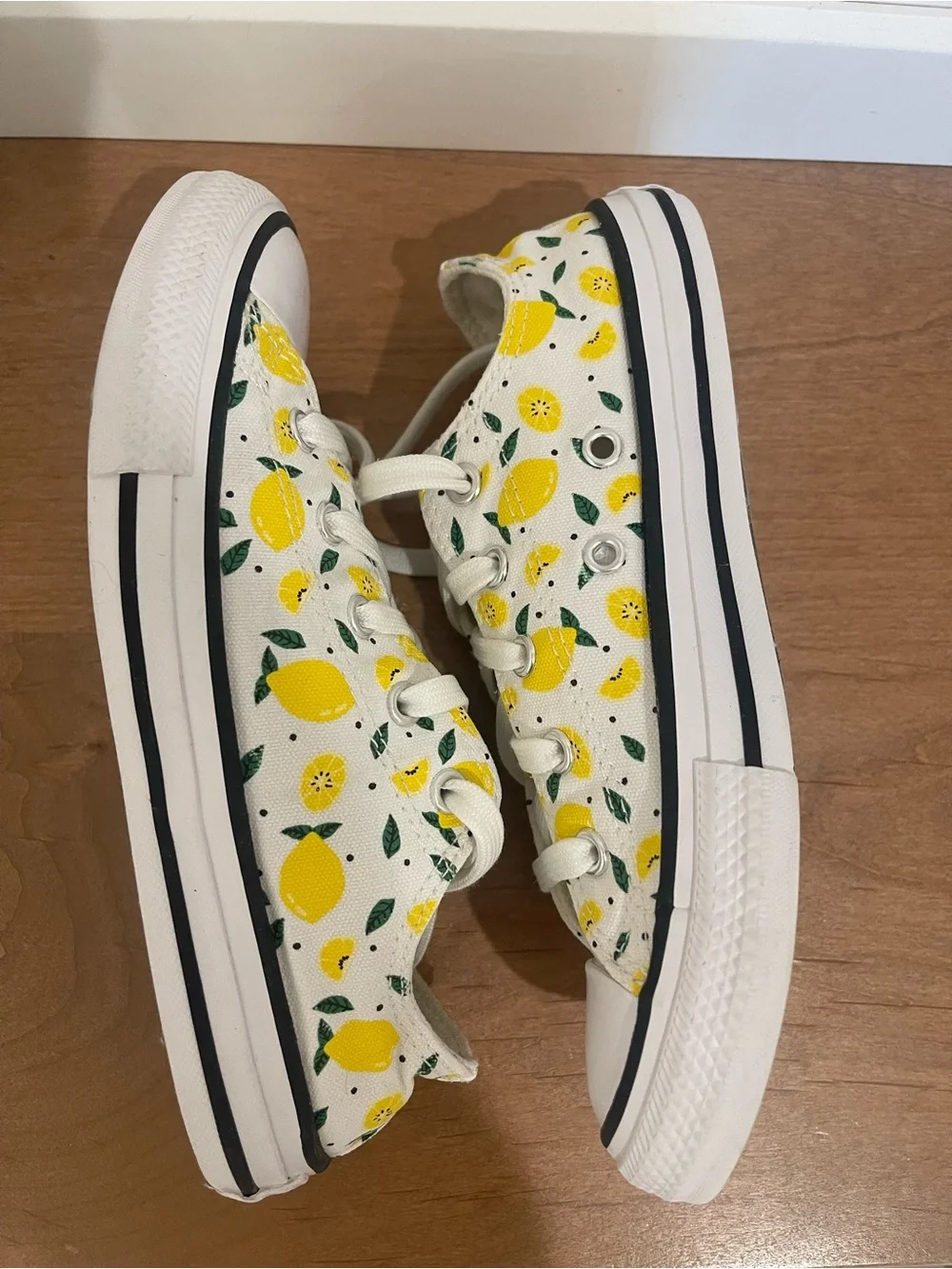 Converse Chuck Taylor All Star Lemon Print Low Top Sneakers